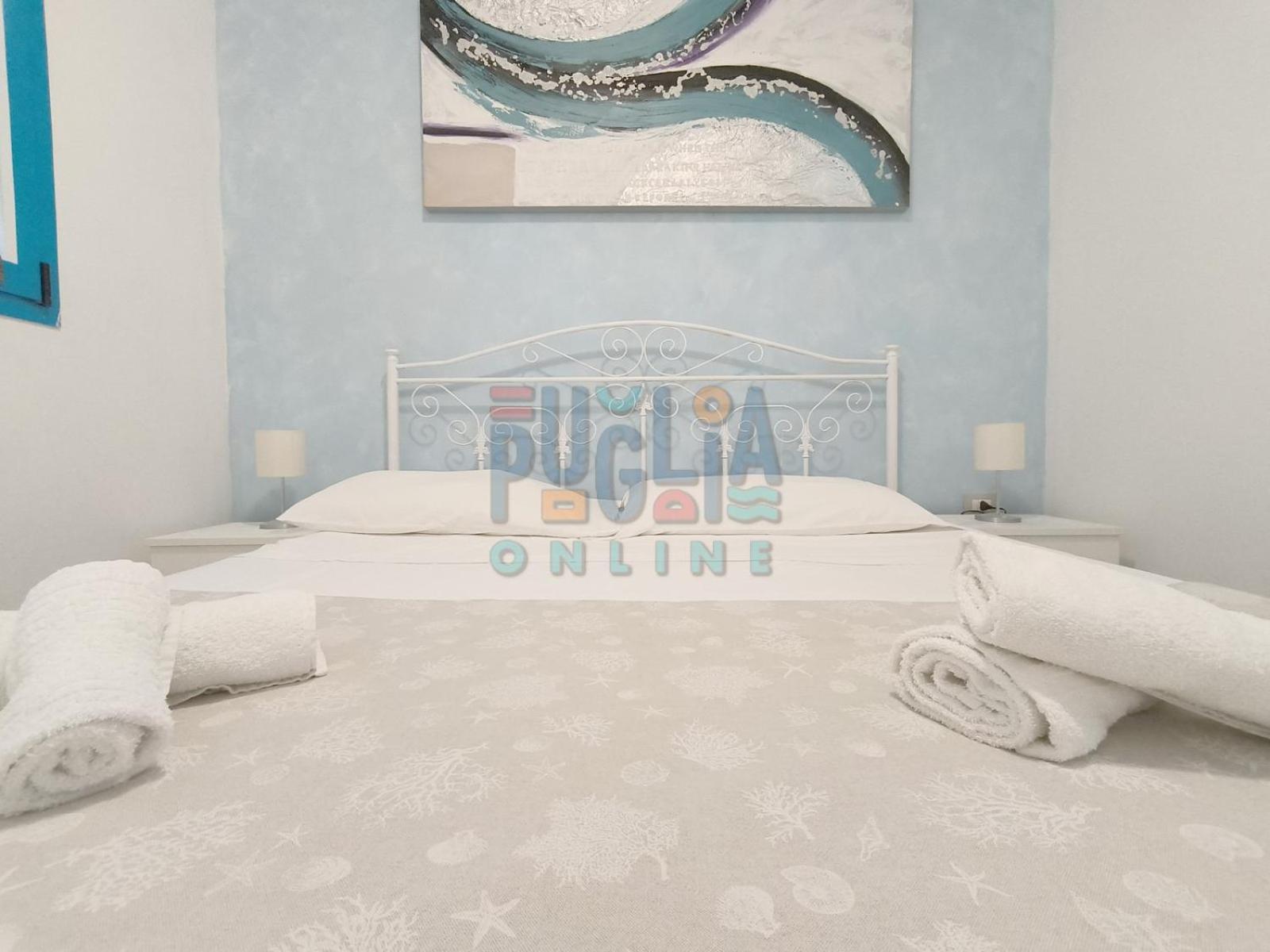 Bilocale Blue House Fronte Mare, A Posto Rosso Apartment Capilungo Luaran gambar